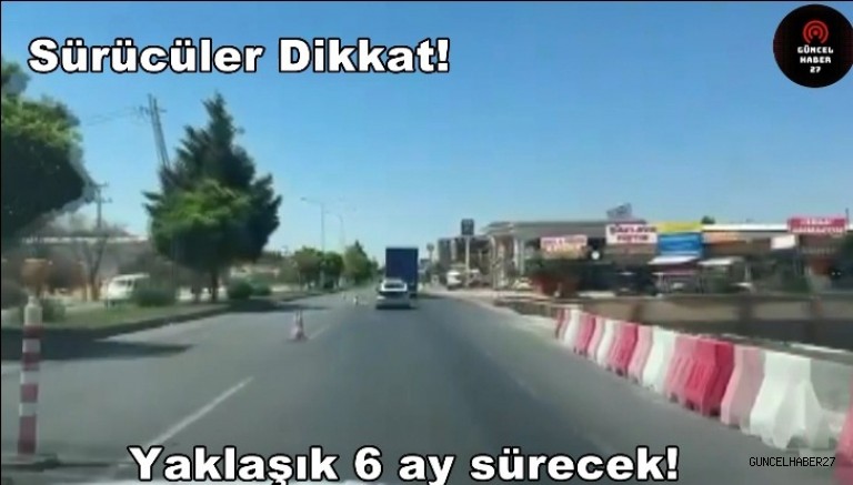 Aktoprak-Serbest Bölge Arası Trafiğe Kapanacak – Sürücüler Dikkat!