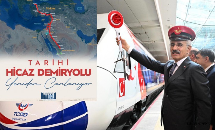 Bakan Uraloğlu: Tarihi Hicaz Demiryolu yeniden canlanıyor