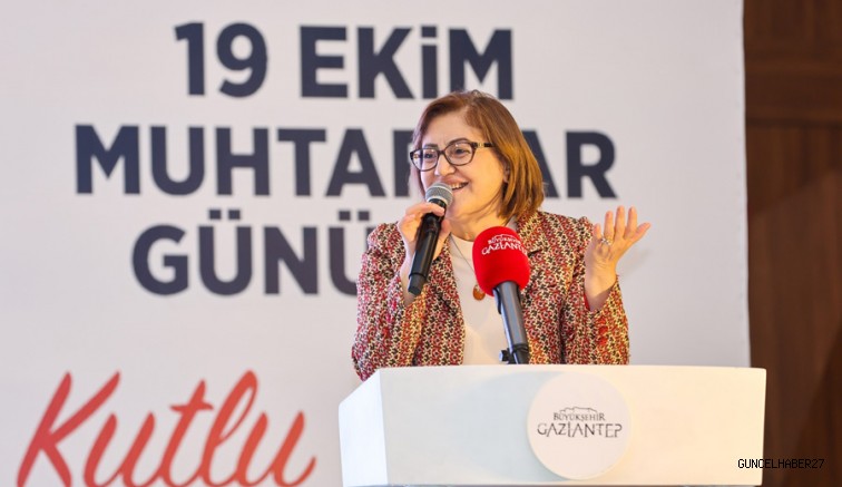 Başkan Şahin, Muhtarlara Konut Müjdesi