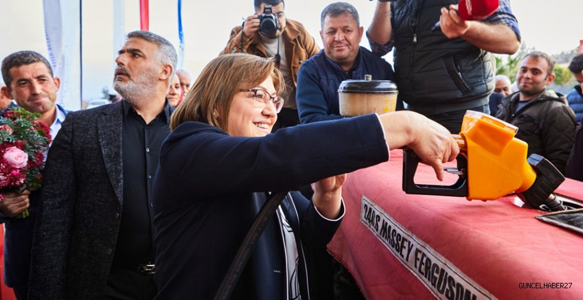 Çiftçilere 3 yılda 18 milyon litre mazot desteği