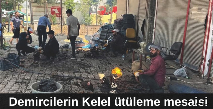 Demircilerin bayramda kelle ütüleme mesaisi
