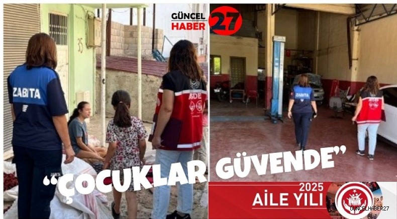 “Çocuklar Güvende” Ekipleriyle Sokakta Dilendirilen Çocuklara Müdahale