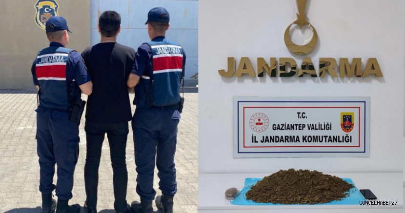Jandarmadan uyuşturucu operasyonu 1 tutuklama