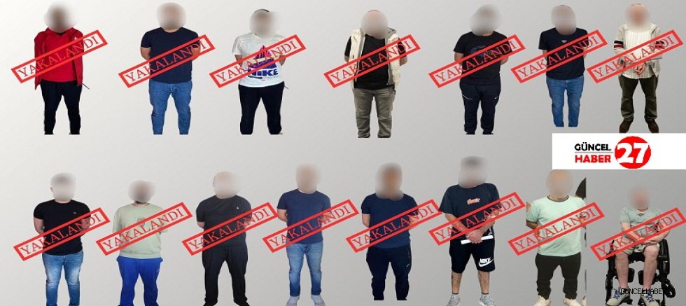 Yurt Dışından 15 Suçlu Türkiye’ye Getirildi