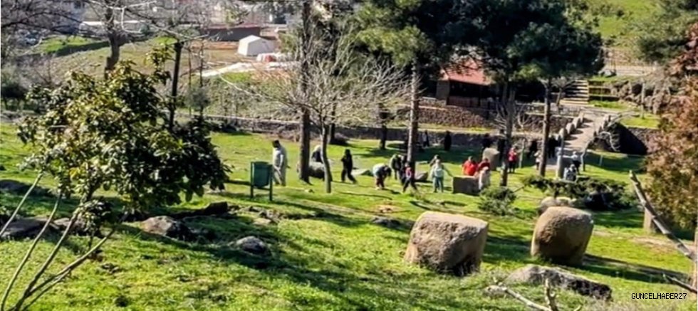 Doğa sporcularından tarihi yürüyüş