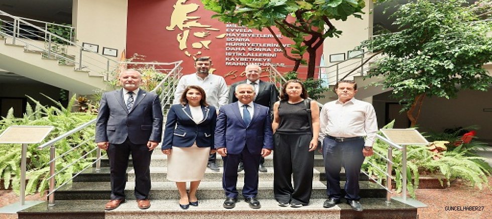 Gazeteciler Cemiyetinden GAÜN Rektörüne Ziyaret