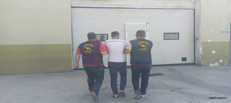 Gaziantep’te firari hükümlü JASAT’a yakalandı 