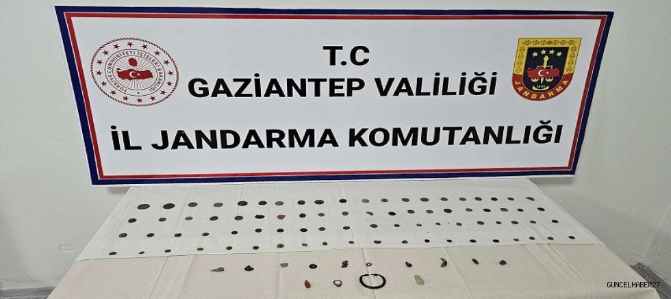 Gaziantep’te Tarihi Eser Operasyonu: 80 Sikke Ele Geçirildi