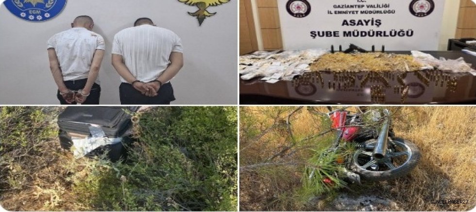 Silahlı Gasp Operasyonu: 2 Şüpheli 18 Kilo Altınla Yakalandı
