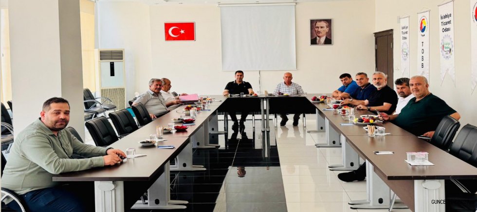 İslahiye Ticaret Odası Meclis Toplantısı