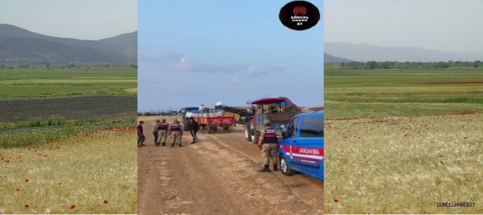 Jandarma anız yangını için 7 Gün 24 Saat nöbette!
