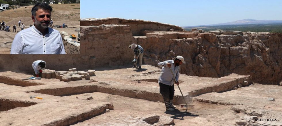 Kilis, Oylum Höyük’te, kazı çalışması  