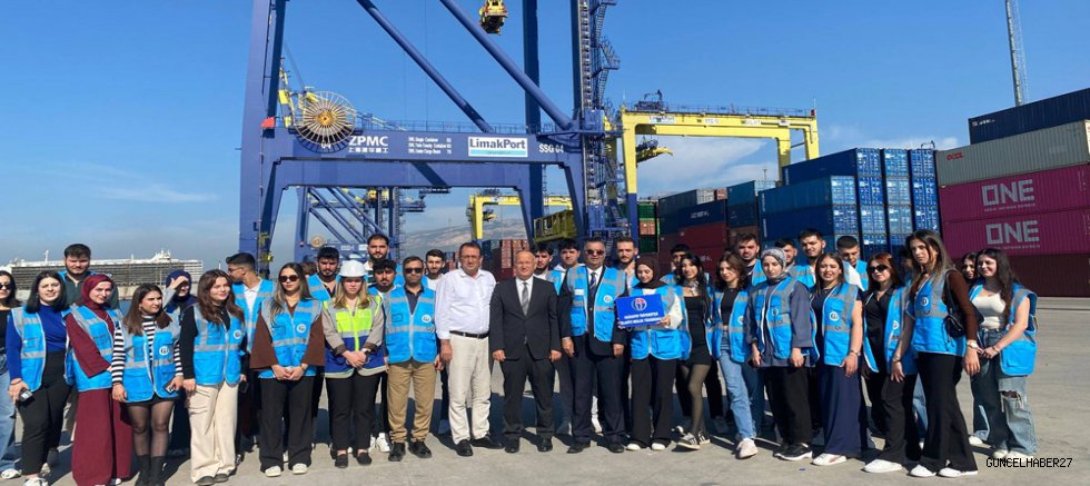 MYO Öğrencilerinden İskenderun  Limanı'na Teknik Gezi