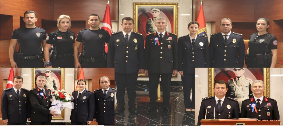 Tümgeneral Halil Şen, tebrikleri kabul etti
