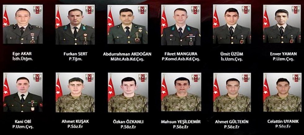 Türkiye Şehitlerini Uğurladı