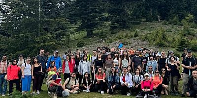 105 Dağcı Amanoslarda doğa yürüyüşü yaptı