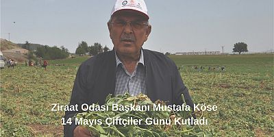 14 Mayıs Dünya Çiftçiler Günü Kutlu olsun