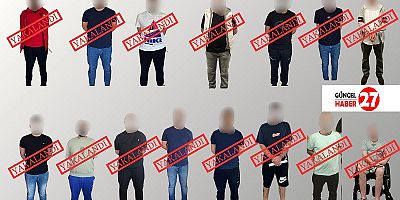 Yurt Dışından 15 Suçlu Türkiye’ye Getirildi