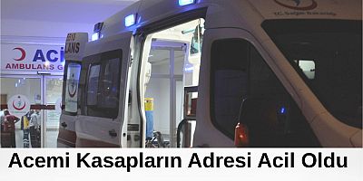 Acemi kasapların adresi hastane acilleri oldu 