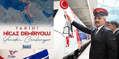Bakan Uraloğlu: Tarihi Hicaz Demiryolu yeniden canlanıyor 