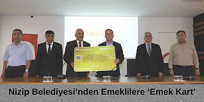Başkan Doğan’dan emekliye 'Emek Kart' 