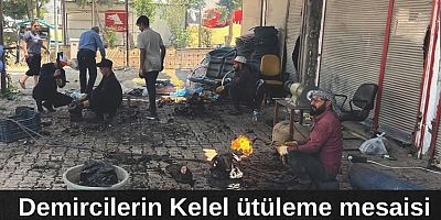 Demircilerin bayramda kelle ütüleme mesaisi