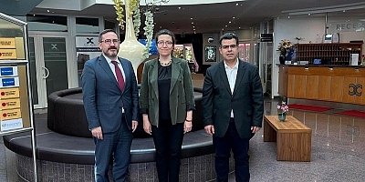 Frankfurt Başkonsolosluğundan İş İnsanı Kıymet’e ziyaret