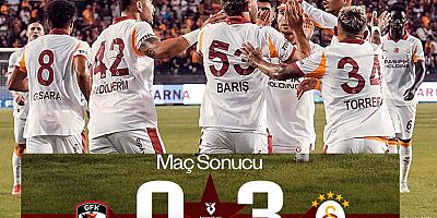 Galatasaray Gaziantep FK'yı 3-0 Geçti 