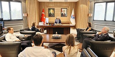 Gazeteciler Cemiyetinden GAÜN Rektörüne Ziyaret