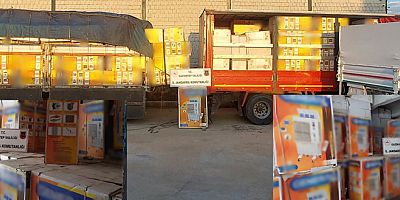 Gaziantep'te 3 milyonluk gümrük kaçağı ürün yakalandı