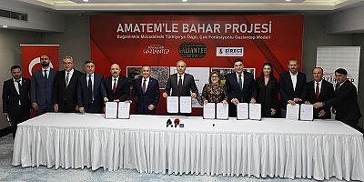Gaziantep'te AMATEM’le Bahar Projesi Protokolü İmzalandı 