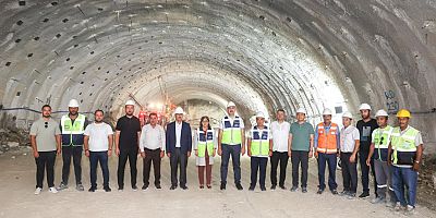 Gaziantep’te Dülük Tünelinde 425 metresi tamamlandı
