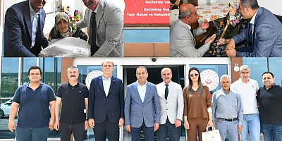 Gaziantep’te Huzurevine Anlamlı Ziyaret