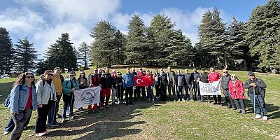 Gaziantep’te Huzurlu Yaylasında doğa yürüyüşü