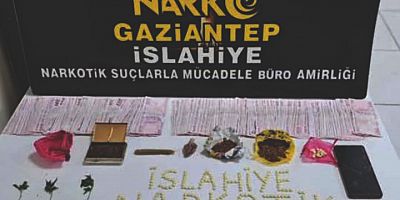 Gaziantep’te metamfetamin ve captogon ele geçirildi 