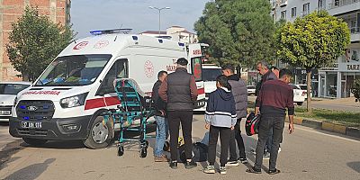 Gaziantep’te minibüse arkadan çarpan motosiklet sürücüsü yaralandı