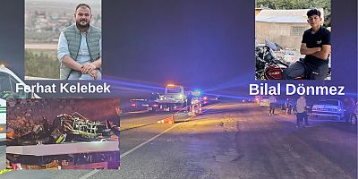 Gaziantep’te motosiklet devrildi;2 Kişi Hayatını Kaybetti