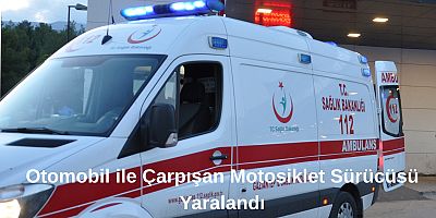 Gaziantep’te otomobil ile motosiklet çarpıştı:1 yaralı