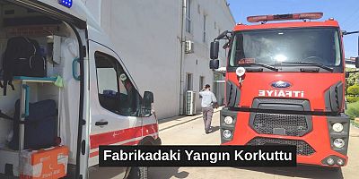 Gaziantep’te pamuk fabrikasındaki yangında 2 işçi dumandan etkilendi