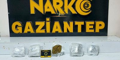 Gaziantep’te Uyuşturucu Operasyonu: 5 Kilo 400 Gram Skunk Ele Geçirildi