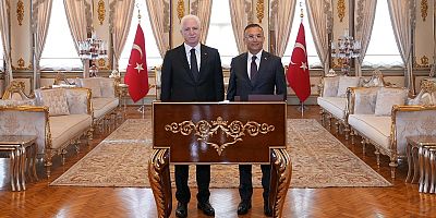 Gaziantep Valisi Çeber’den İstanbul Valisi Gül’e ziyaret