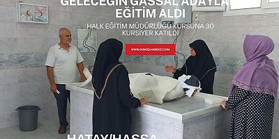 Hassa’da Geleceğin Gassal Adayları Eğitim Aldı