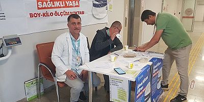 Hassa Devlet Hastanesinde “İdeal Kilonu Öğren, Sağlıklı Yaşa” kampanyası başlatıldı