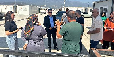  Kaymakam Kahraman, vatandaşlarla bir araya geldi