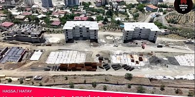 Hatay Valisi Masat, Hassa TOKİ Afet Konutlarını inceledi