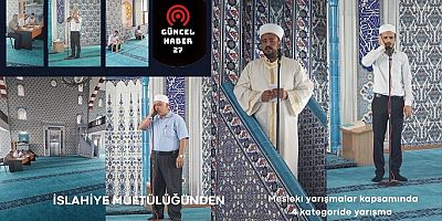 İslahiye Müftülüğünden 4 kategoride yarışma 