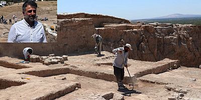 Kilis, Oylum Höyük’te, kazı çalışması  