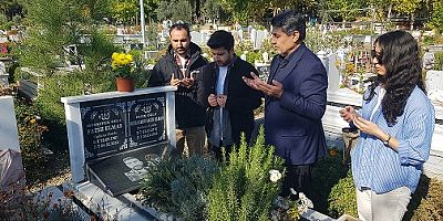 Fatih Öğretmen, 24 Kasım Öğretmenler Gününde kabri başında anıldı