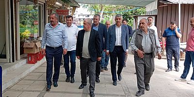 Tayyar'dan deprem bölgesine ziyaret 