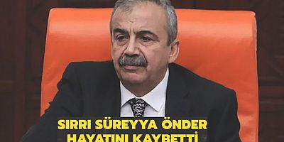 Sırrı Süreyya Önder hayatını kaybetti 